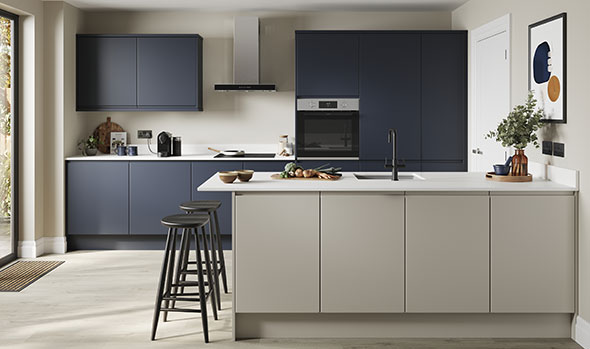 Clerkenwell-Super-Matt-Navy-and-Sandstone