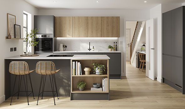 Clerkenwell-Super-Matt-Slate-Grey-and-Greenwich-Natural-Oak