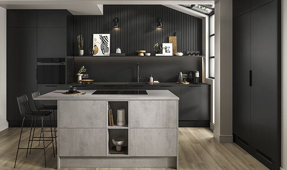 Hockley-Super-Matt-Black-and-Textures-Concrete