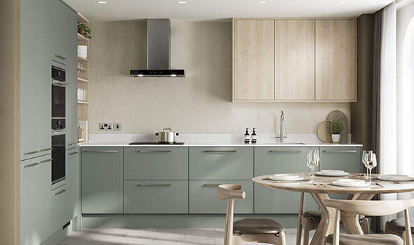 Hockley-Textures-Oak-and-Super-Matt-Reed-Green
